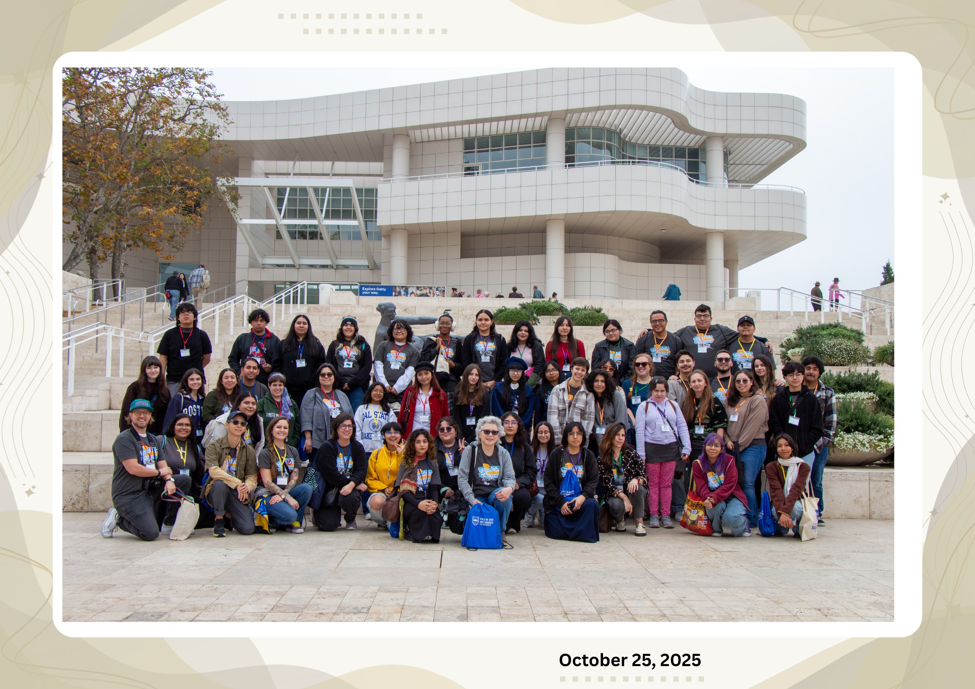 Beyond the Classroom Group Photo with frame