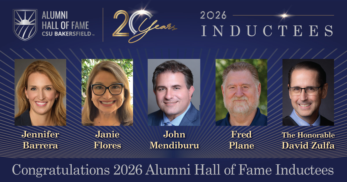 Alumni Hall of Fame 2026 Class