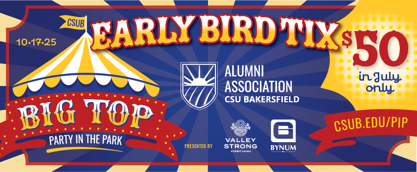 Early Bird Party in the Park tickets available in July only