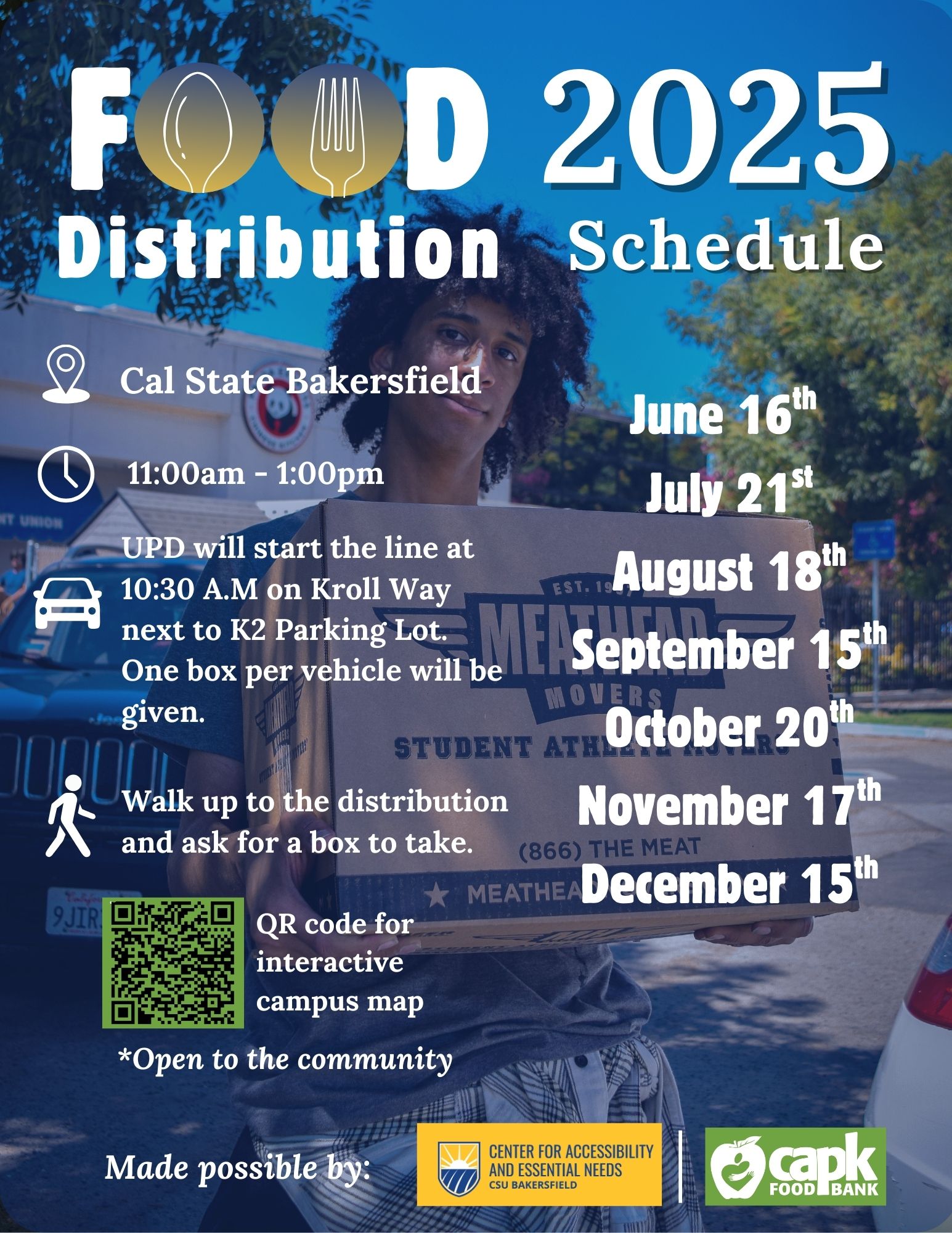 food distribution flyer for 2025