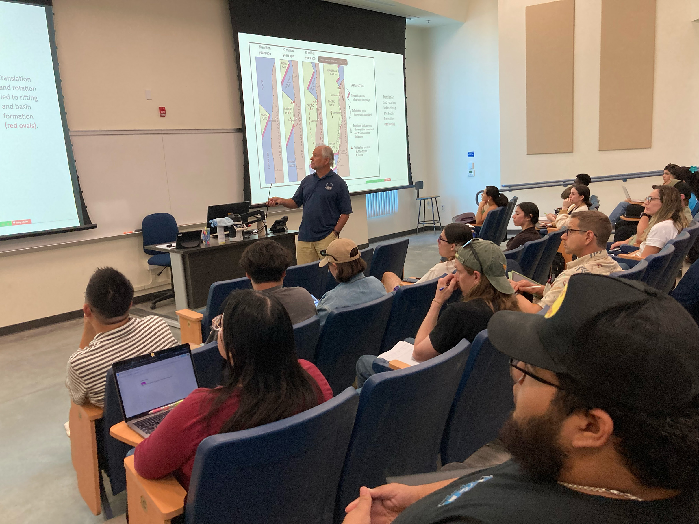 Dr. Jon Schwalbach talks about the tectonic setting of the Monterey formation deposition