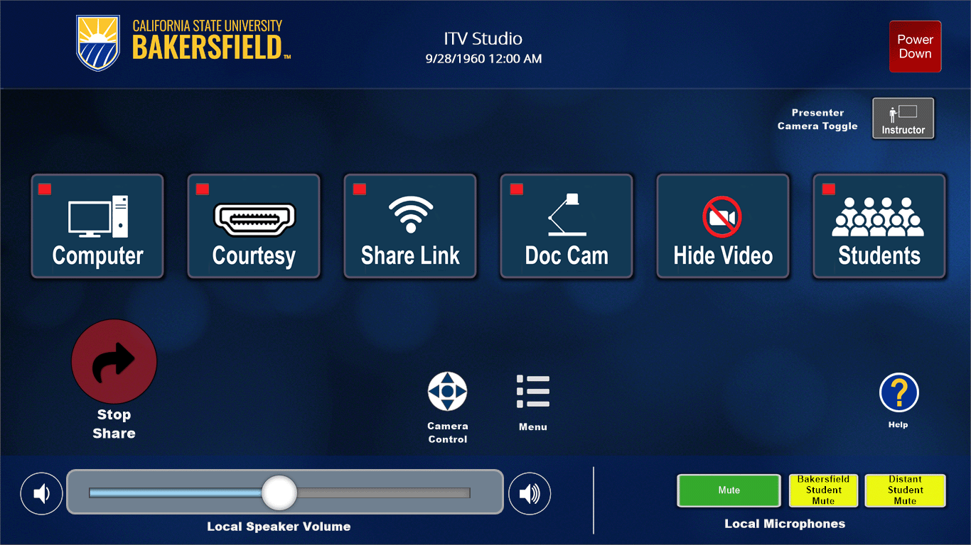Sharing Interface