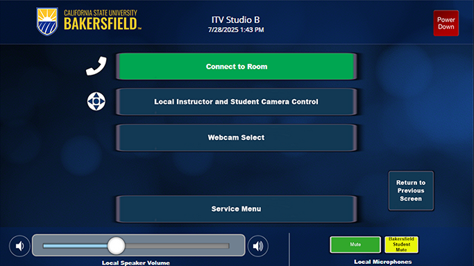 User Menu