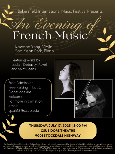 An Evening of French Music
