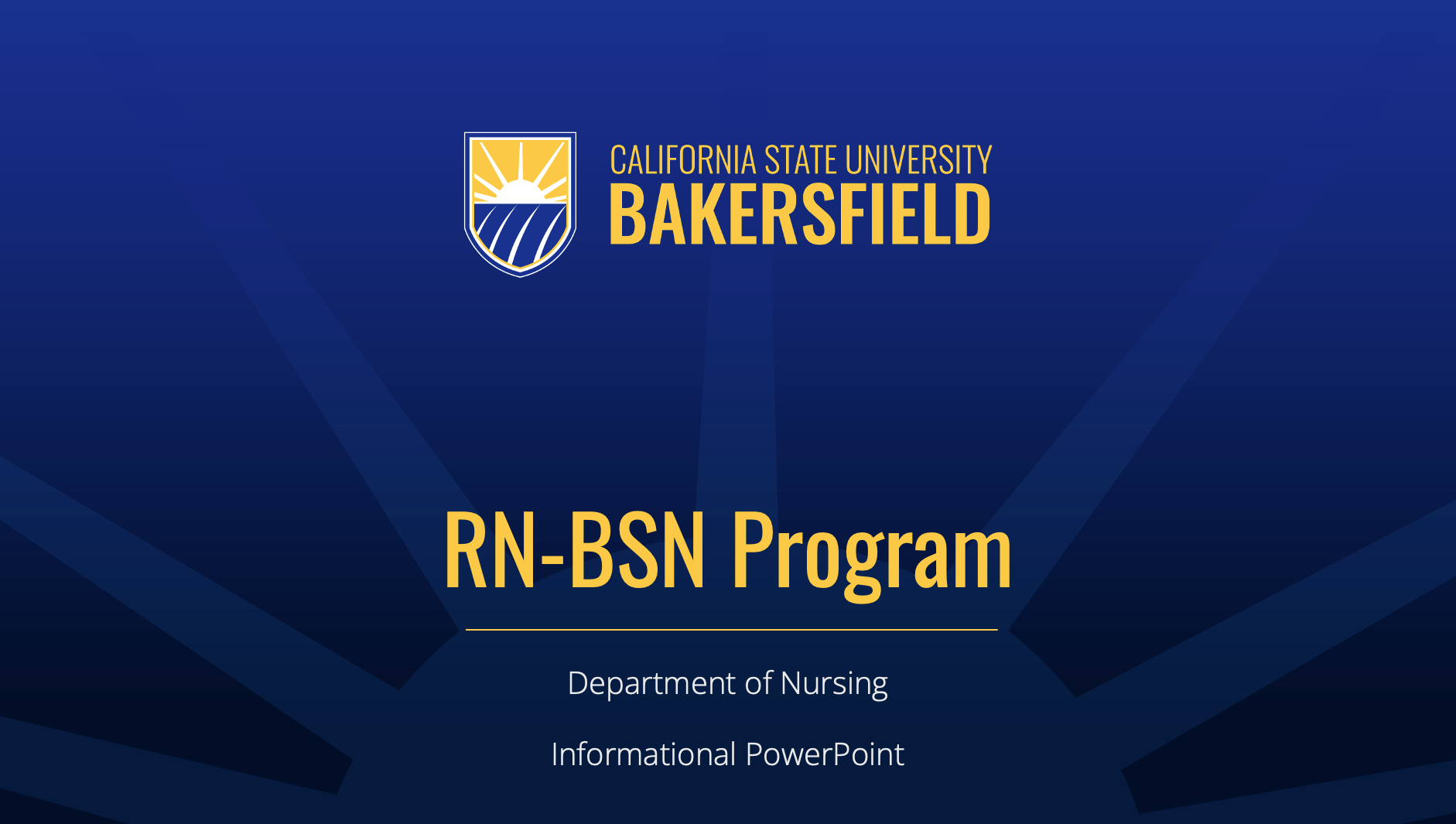 RN-BSN Powerpoint