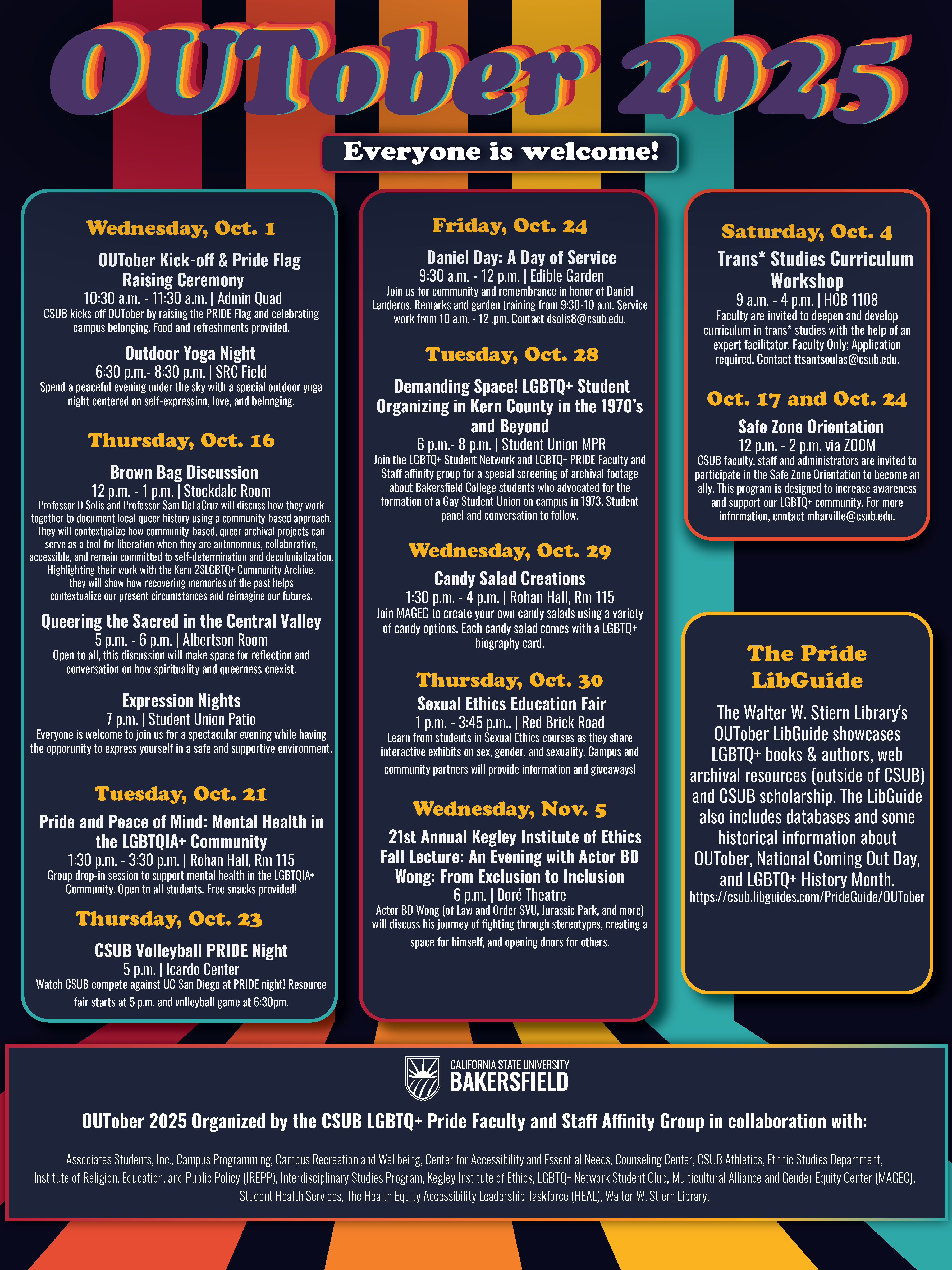 OUTober 2025 Calendar OUTober 2025 Calendar