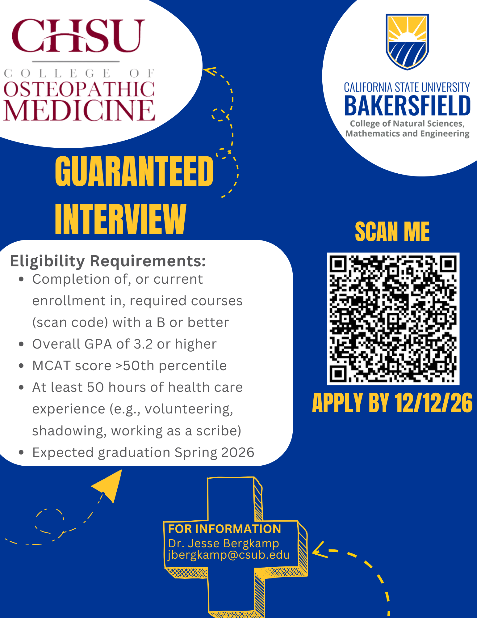 CHSU Guaranteed Interview