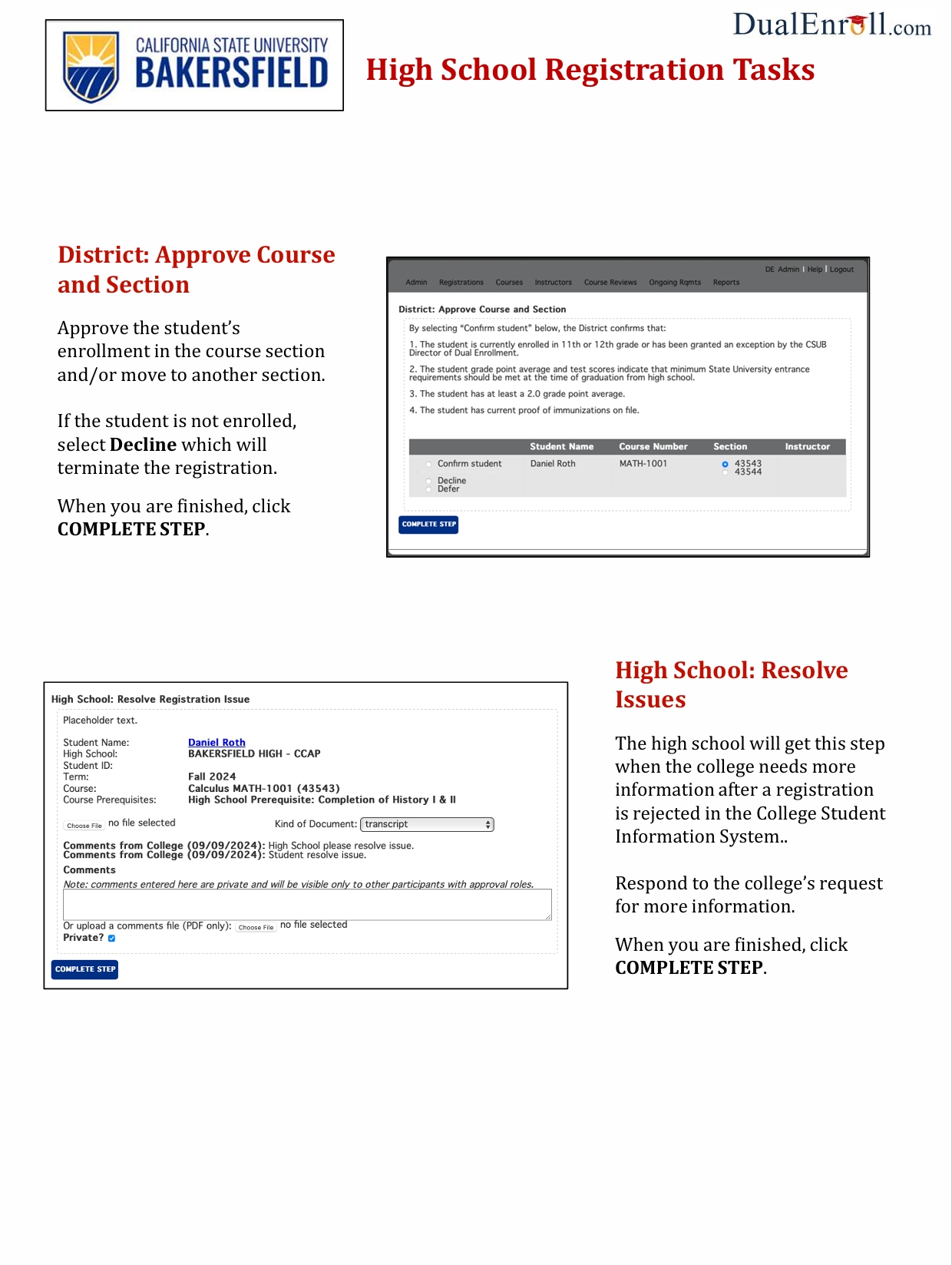 District Approval 2